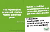 Brochure CSC BHV / Manuel d'explication et de revendications par rapport aux mesures du gouvernement fédéral belge