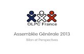 Assemblée Générale OLPC France 2013 Bilan Moral