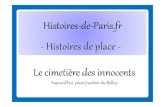 Cimetière des innocents - Histoires de paris