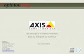 Les Français et la vidéosurveillance - OpinionWay pour Axis Communications - 20 novembre 2014