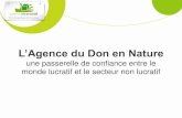 L'Agence du Don en Nature en bref