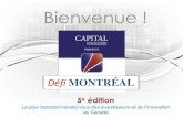 Défi Montréal 2012 Informations