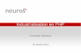 Industrialisation PHP