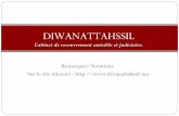 Présentation de Diwan Attahssil