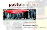Pacte tunisien : le Pacte des Compétences Tunisiennes Engagées