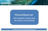 PlanetObserver - Produits pour le tourisme