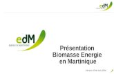 Présentation Biomasse en Martinique EDM