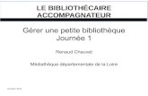Formation bdp 42 - bibliothécaire accompagnateur / médiateur