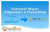 Comment Migrer d’OpenCart à PrestaShop