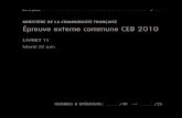 Evaluation certificative   epreuves externes communes (ceb) - 2010 - mathématiques (ressource 8349)