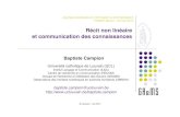 FUNDP 2012 - Récit non linéaire et communication des connaissances