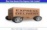 Êtes-vous besoin d'un Express Colis CourrierDo you need an express parcel courier