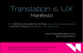 Translation is UX launch at WIF12