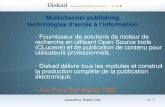 Diskad en France: solutions de publication de contenu  pour des utilisateurs professionnels.