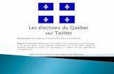 Les élections générales 2012 du Québec sur Twitter