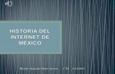 Historia del internet de mexico