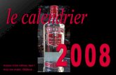 Calendrier Smirnoff2008