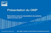 2011-03-23 ASIP Santé Rencontres Associations de Patients "DMP c'est parti!"