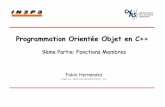 Partie 9: Fonctions Membres — Programmation orientée objet en C++