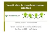 Cleantech Republic at Green Business Conference (IDC-La Tribune)