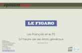 OpinionWay pour Le Figaro - Etats généraux du PS / décembre 2014