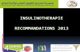 Insulinotherapie en 2013