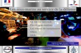 Les forces Sous-Marines Françaises par le Cdt Alexandre Tachon, 13/11/2014