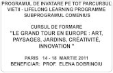 Le Grand Tour en Europe - Paris - Elena Dobrinoiu