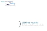 Identités visuelles 2001 2014 ferret consulting group