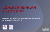 L’Espace Gérard Philippe et Le Site D’Ivry