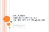 Maladies professionnelles en Europe et en ALgérie