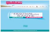 Catalogue  du Festival de la Communication Santé 2014