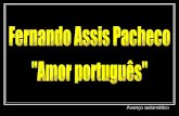 "Amor português" de Fernando Assis Pacheco
