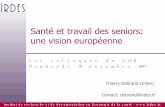 Santé et Travail des Seniors - Une vision européenne