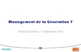 Symposium On n'a pas tous les jours 20 ans - La gestion des générations