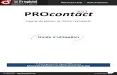 Guide utilisation-logiciel-procontact