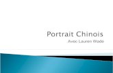 Portrait chinois lauren
