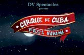 Presentation cirque de cuba disco
