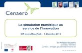 ICT meets MecaTech - Simulation numérique par Cenaero