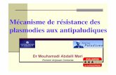 Mécanismes de résistance des plasmodies aux antipaludiques