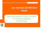 Les Vacances De Monsieur Haydn   Enora Conan
