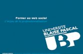 Former au web social : présentation pour le salon Infosup Auvergne