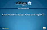 Géolocalisation Google Maps pour Sage CRM