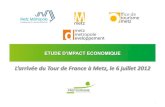 Etude d'impact économique du passage du Tour de France dans la ville de Metz