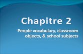Français 1B - Chapitre 2 - Notes