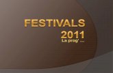 Festivals 2011