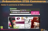 Atelier eCommerce PrestaShop & Référencement - CyberCitè & ITIS Commerce