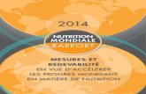 Rapport 2014 sur la nutrition mondiale