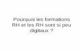 French Touch de l'Education - Pourquoi les formations RH et les RH sont si peu digitaux?, Laurent Brouat, Link Humans