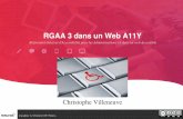 RGAA 3 dans un Web Accessible